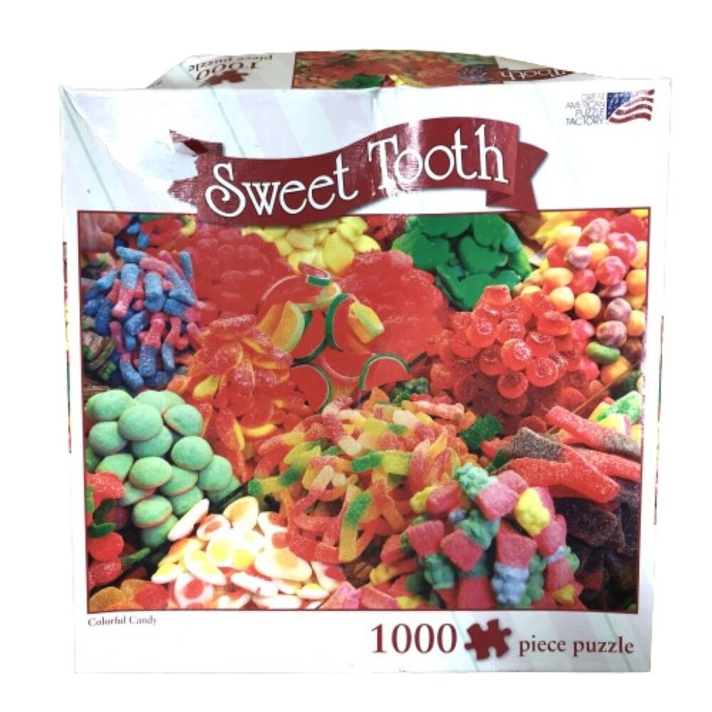 Y2K Jigsaw Puzzle 1000 Pc Sweet Tooth, Great American Puzzle Factory